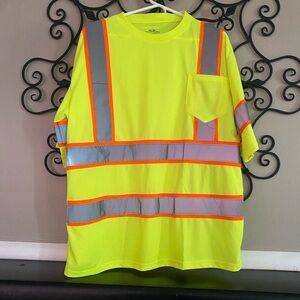 High-Visibility Yellow Safety T-Shirt